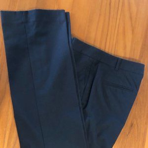 ANN TAYLOR navy lined women's pants 8